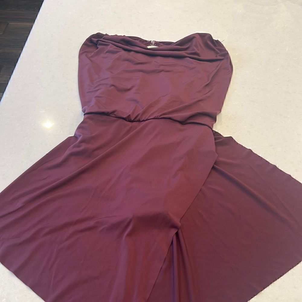 Balera dance women’s small adult leotard, cranberry color built in bra very nice